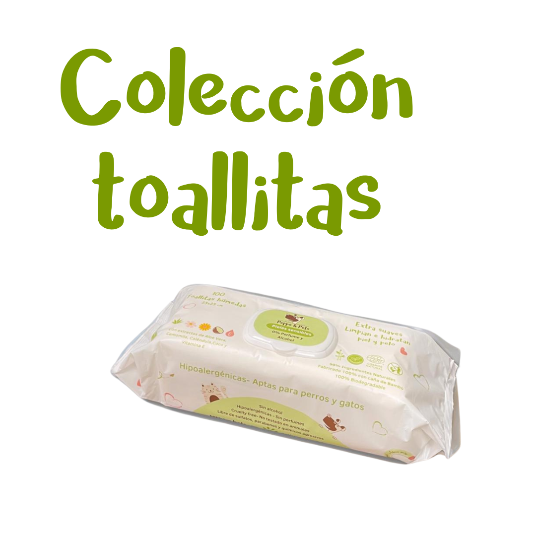 🐶✨ Toallitas Húmedas Compostables – Cuidado Natural Entre Baños 🌿♻️