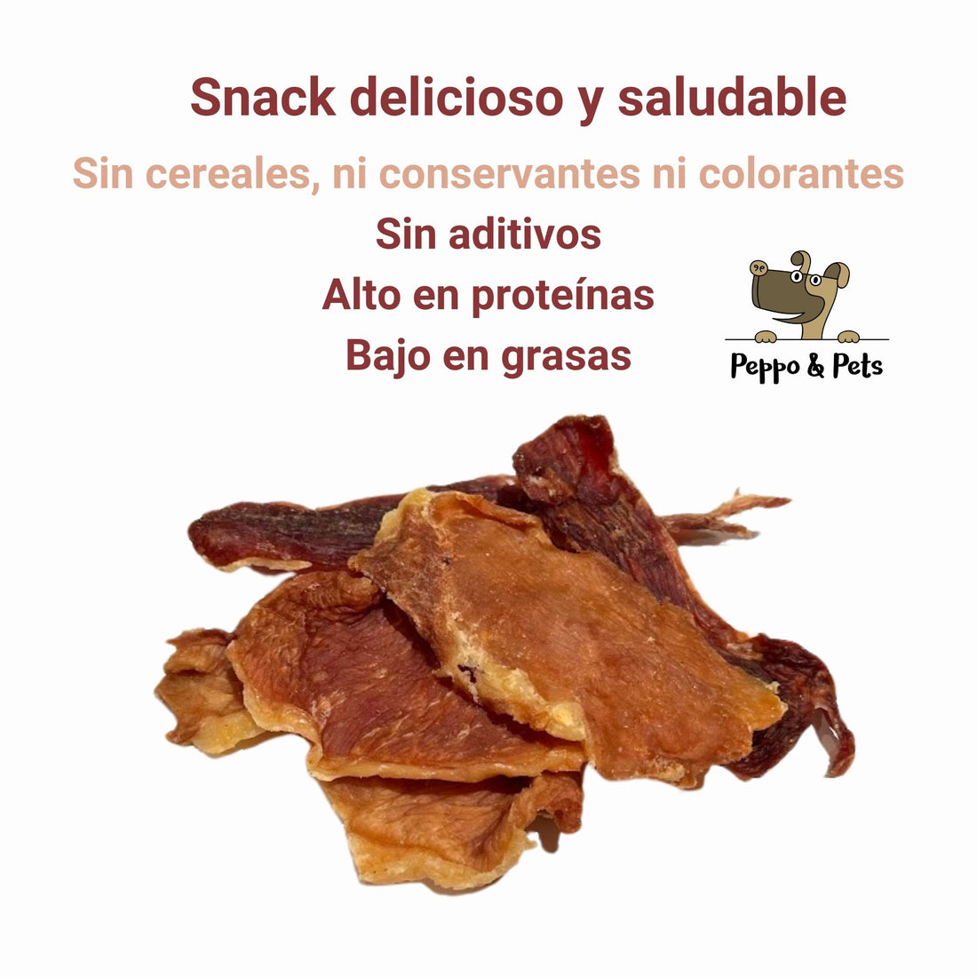 Lomitos de cerdo deshidratados - Bolsa 200 gramos