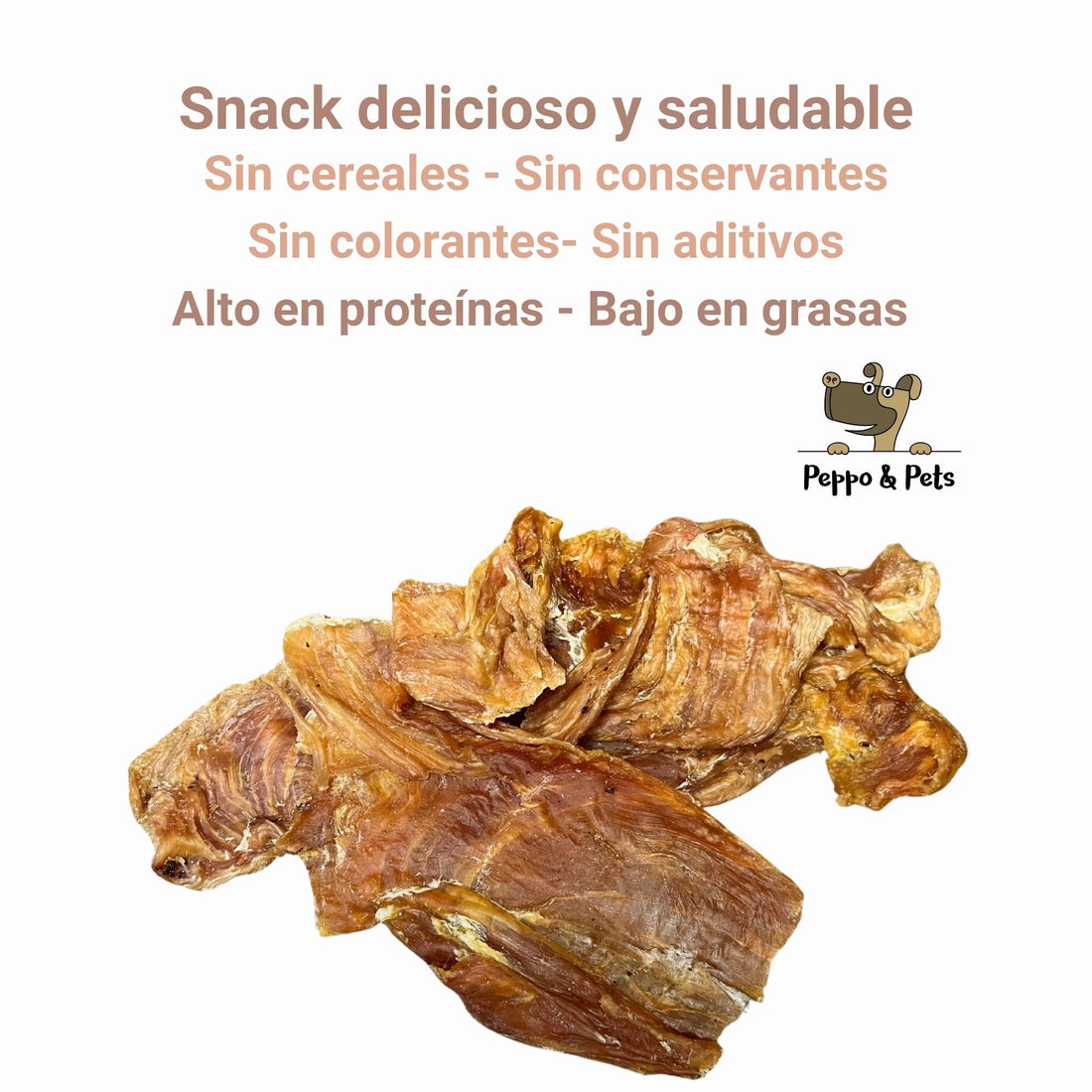 Pechugas de pollo frescas deshidratadas - Bolsa 200 gramos