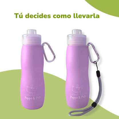 Botella de silicona para limpiar pipís