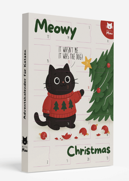 Calendario de Adviento para gatos · Snacks sin cereales
