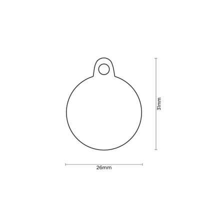 Chapa Myfamily I love Food- Tamaño pequeño