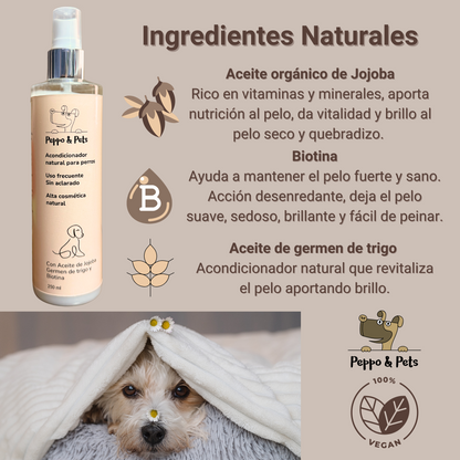 Spray Acondicionador Natural -Sin aclarado -250 ml