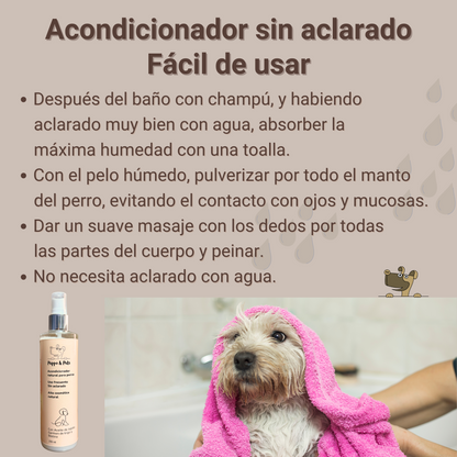 Spray Acondicionador Natural -Sin aclarado -250 ml