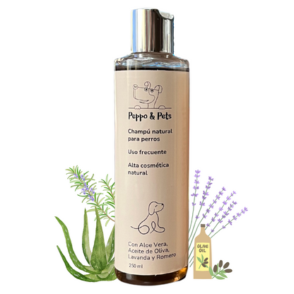 Champú Natural para Perros -250 ml