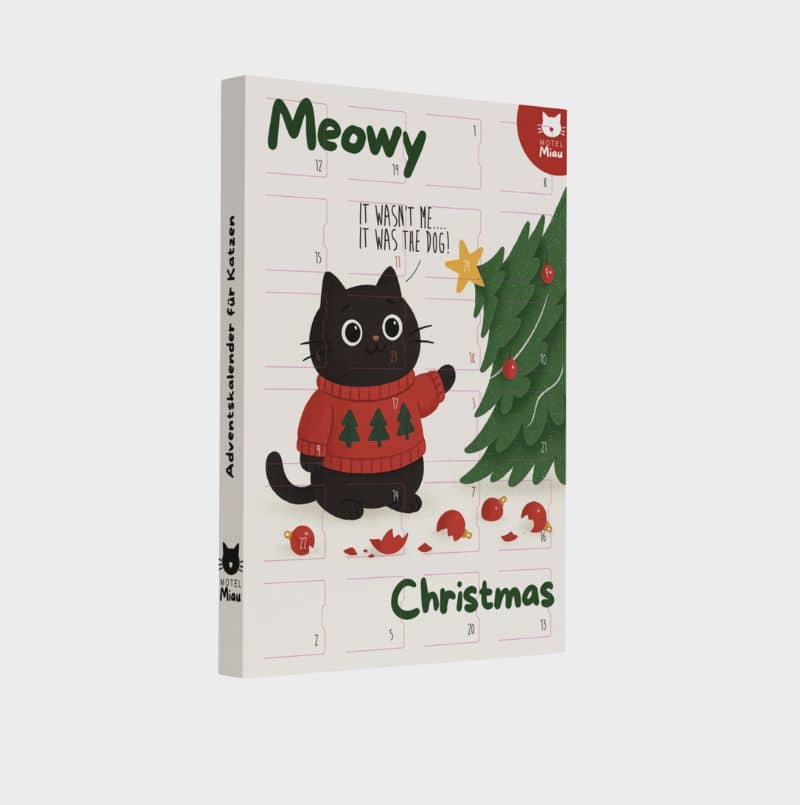 🗓️🎄😺Calendario de Adviento Premium para gatos - Snacks 100% naturales