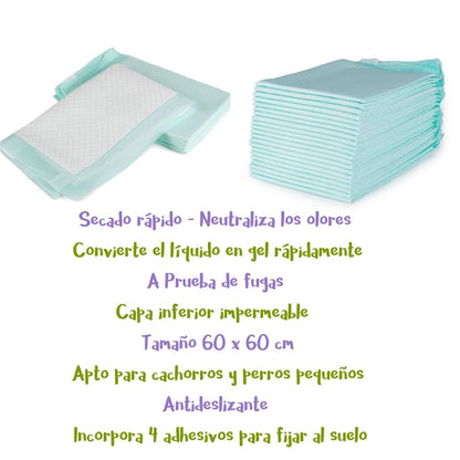 Box with 100 dog pads